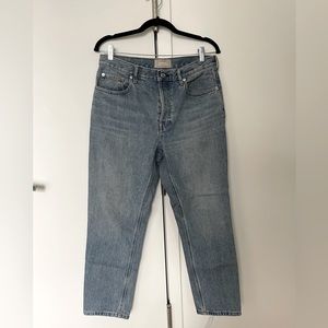 Everlane high rise cheeky straight jeans